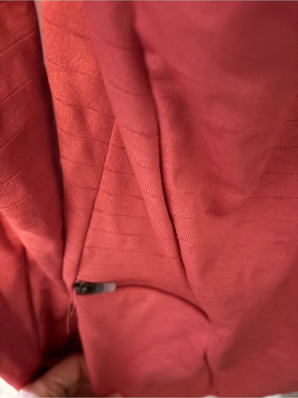 Nike Women's Coral Pink Half-Zip Running Top